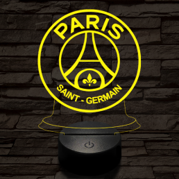 Paris saint germain 3D led lámpa