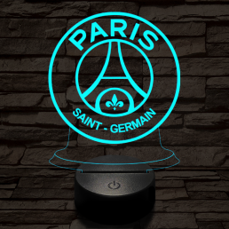 Paris saint germain 3D led lámpa