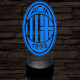 AC Milan 3D led lámpa
