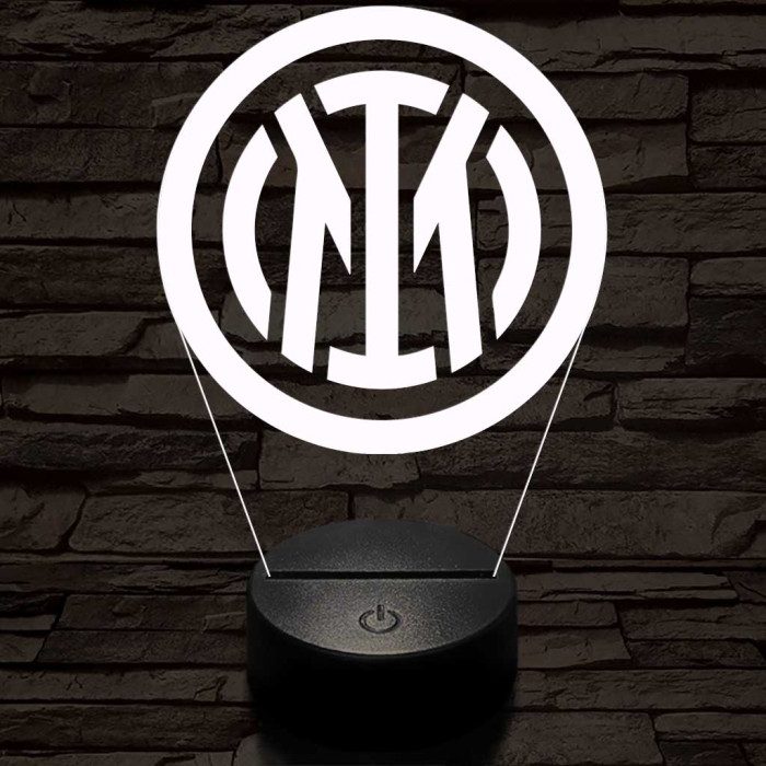 Inter Milan 3D led lámpa