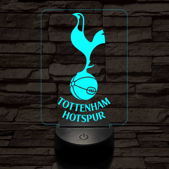 Tottenham FC 3D led lámpa