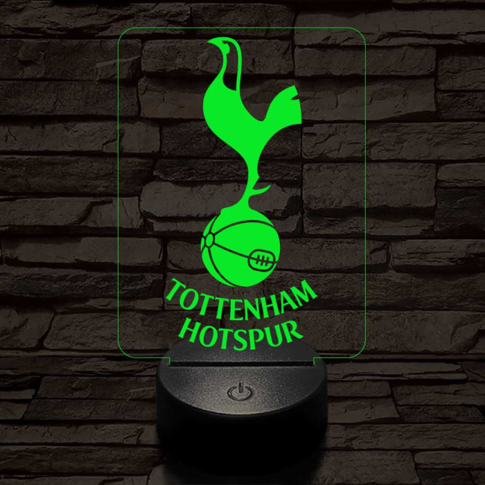 Tottenham FC 3D led lámpa