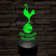 Tottenham FC 3D led lámpa