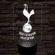 Tottenham FC 3D led lámpa