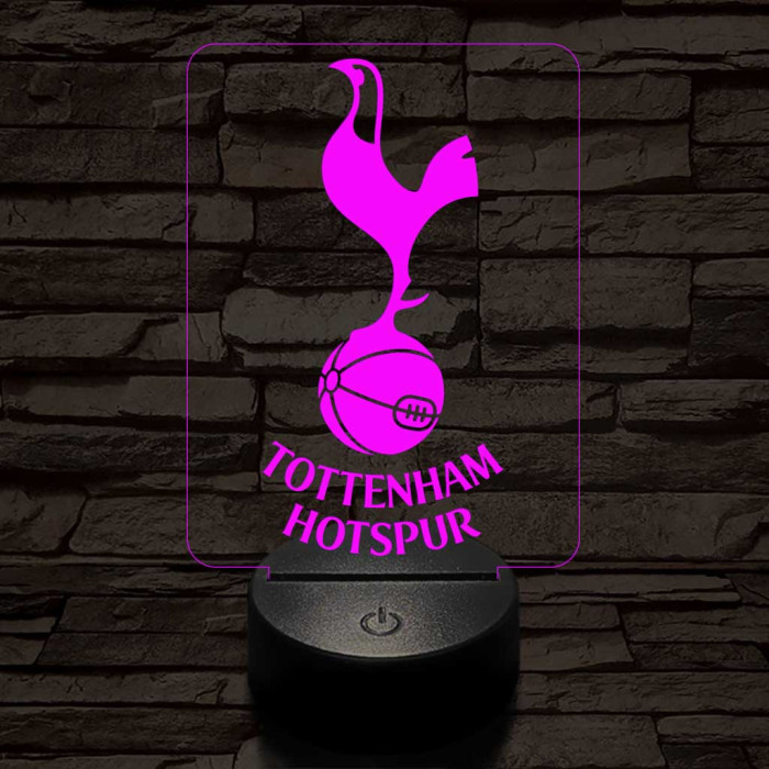 Tottenham FC 3D led lámpa