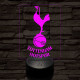 Tottenham FC 3D led lámpa