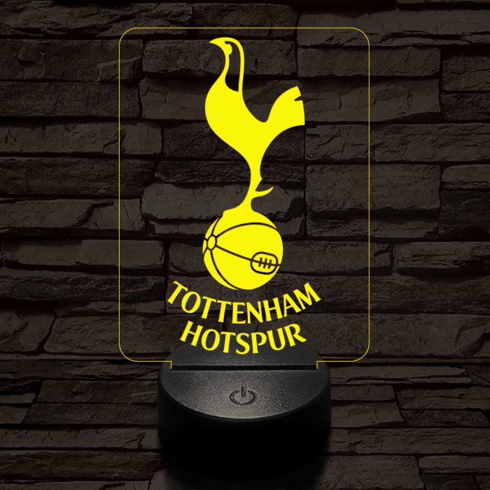 Tottenham FC 3D led lámpa