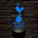 Tottenham FC 3D led lámpa
