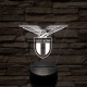 S.S.LAZIO 7 színű 3D led lámpa