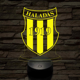 Haladás 7 színű 3D led lámpa