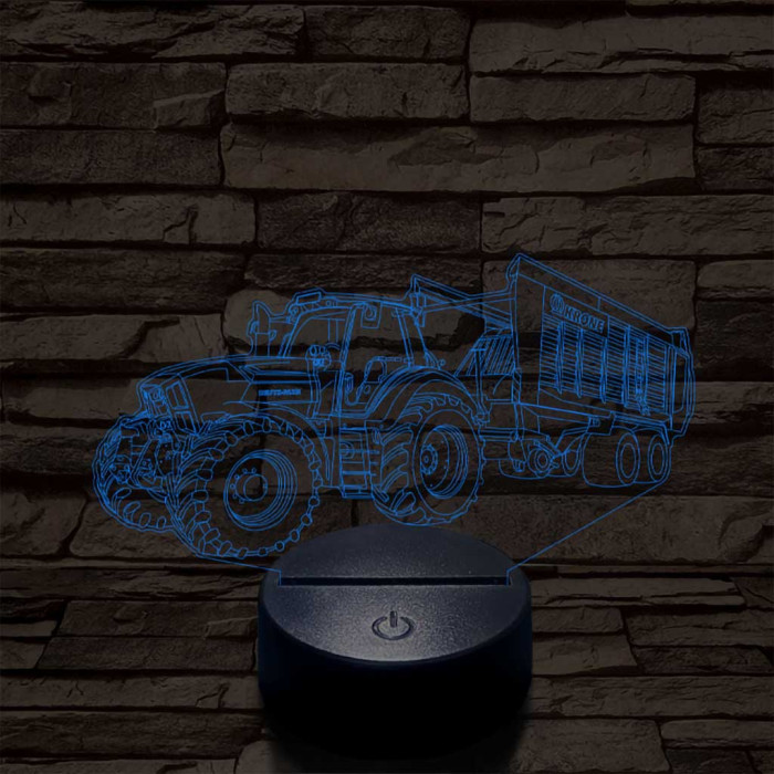 Deutz Traktor 3D led lámpa