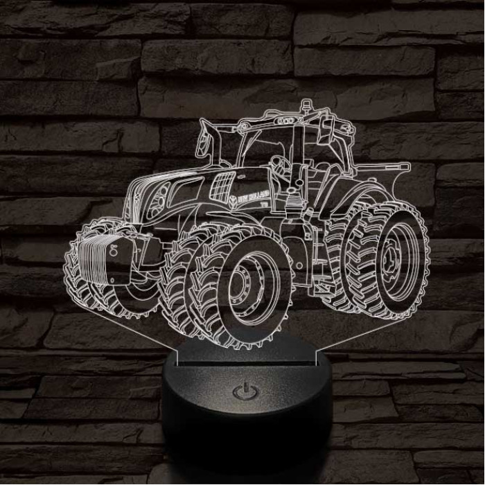 New holland genesis T8 traktor 3D led lámpa