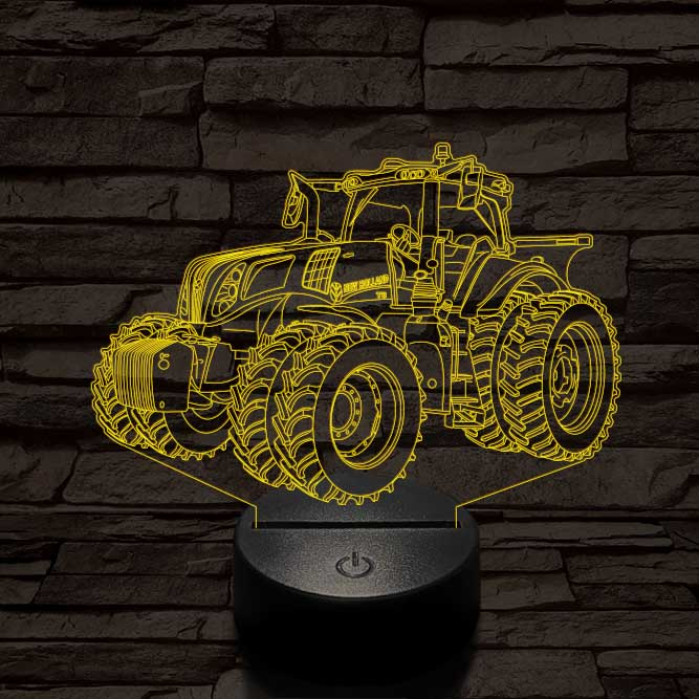 New holland genesis T8 traktor 3D led lámpa