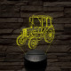 MTZ-80 traktor 3D led lámpa