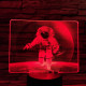 Űrsétaló Asztronauta 7 színű valósághű 3D led lámpa