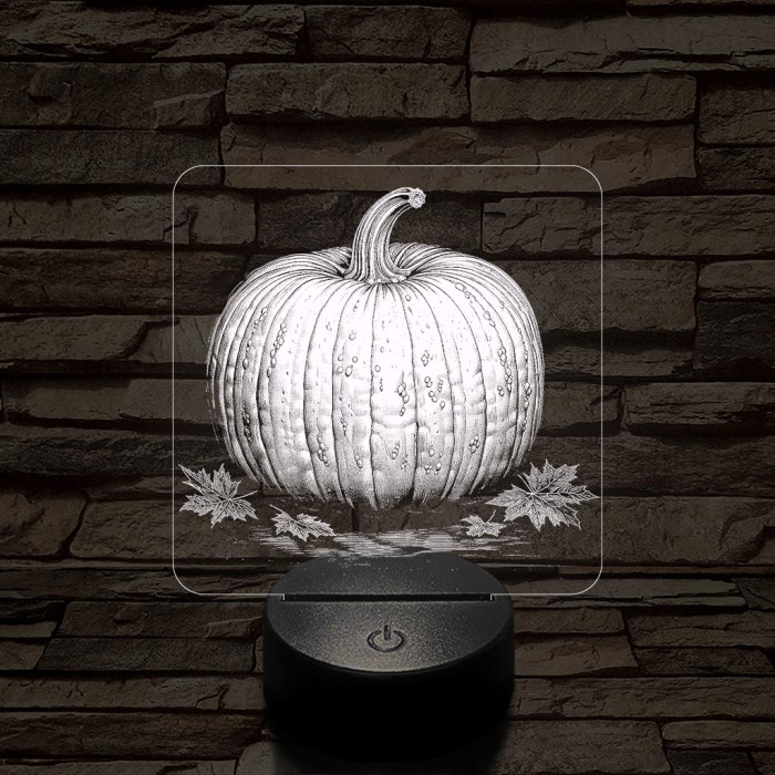 Óriástök 7 színű valósághű 3D led lámpa