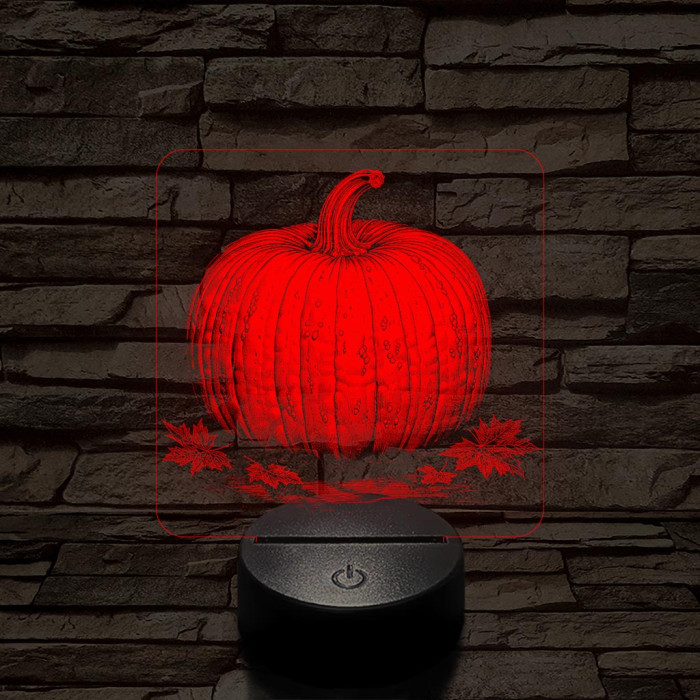 Óriástök 7 színű valósághű 3D led lámpa