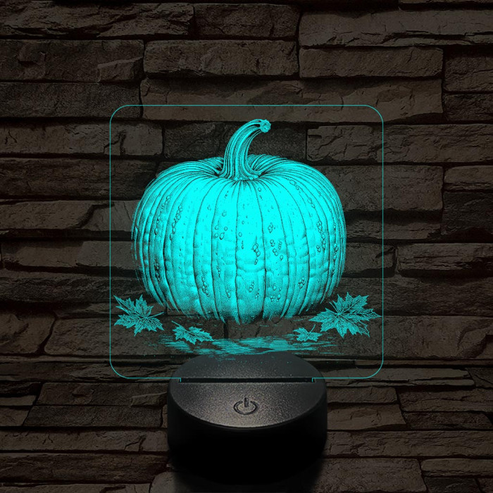 Óriástök 7 színű valósághű 3D led lámpa