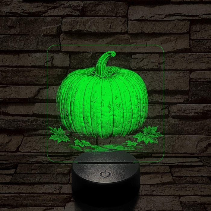 Óriástök 7 színű valósághű 3D led lámpa