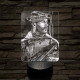 Call of Duty Price kapitány 7 színű valósághű 3D led lámpa