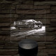 Ford GT 13 7 színű valósághű 3D led lámpa